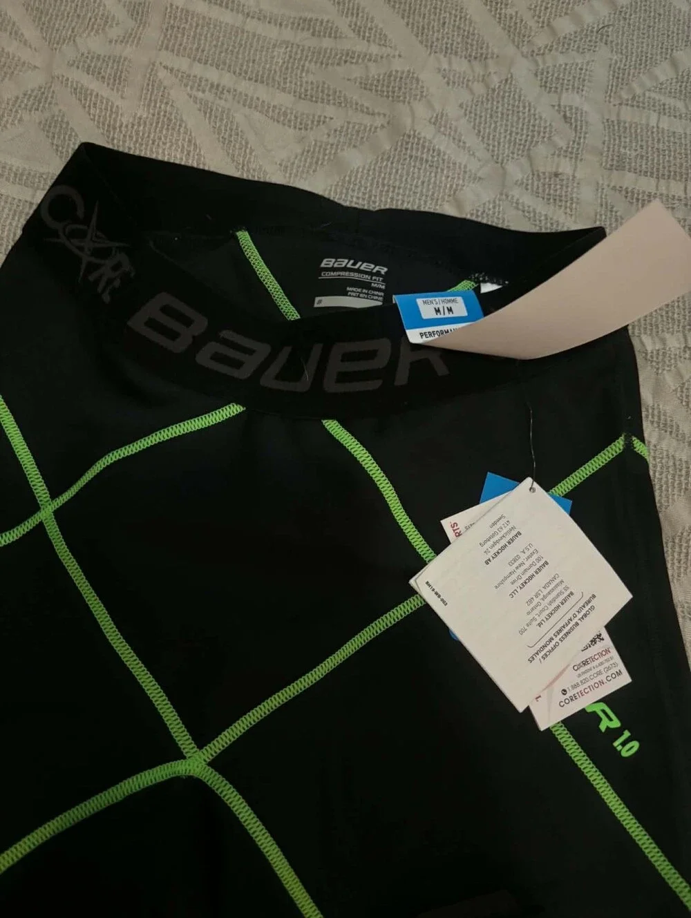 Bauer Pro Core 1.0 Compression Fit Jock Short, Size Men’s Medium